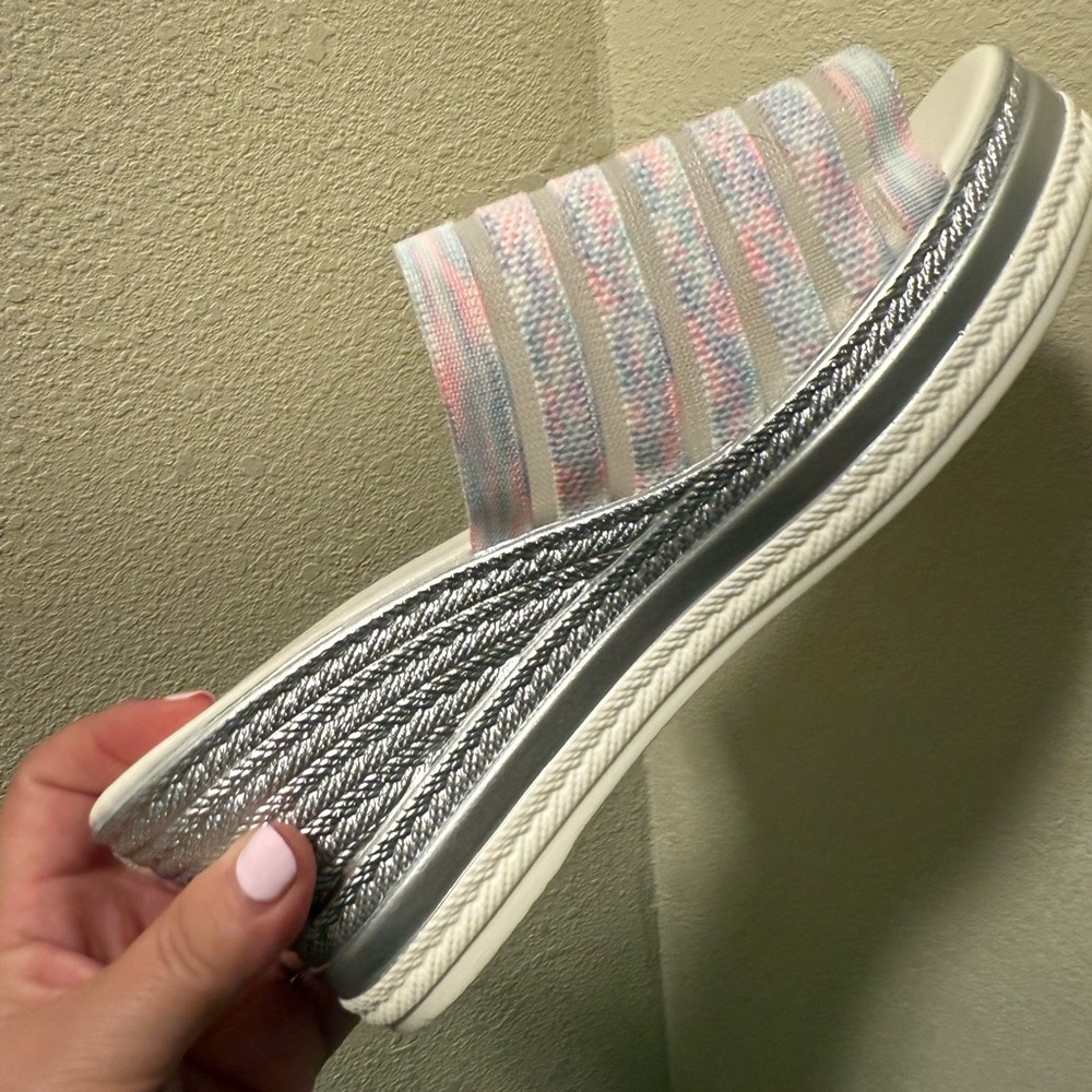 Stylish Multicolor Slide Sandals